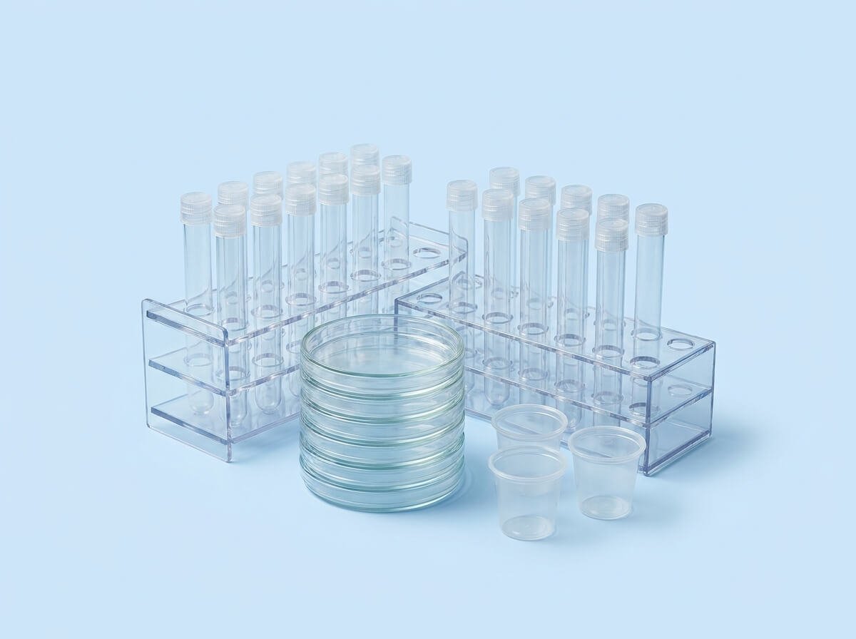 Test Tubes & Petri Dishes